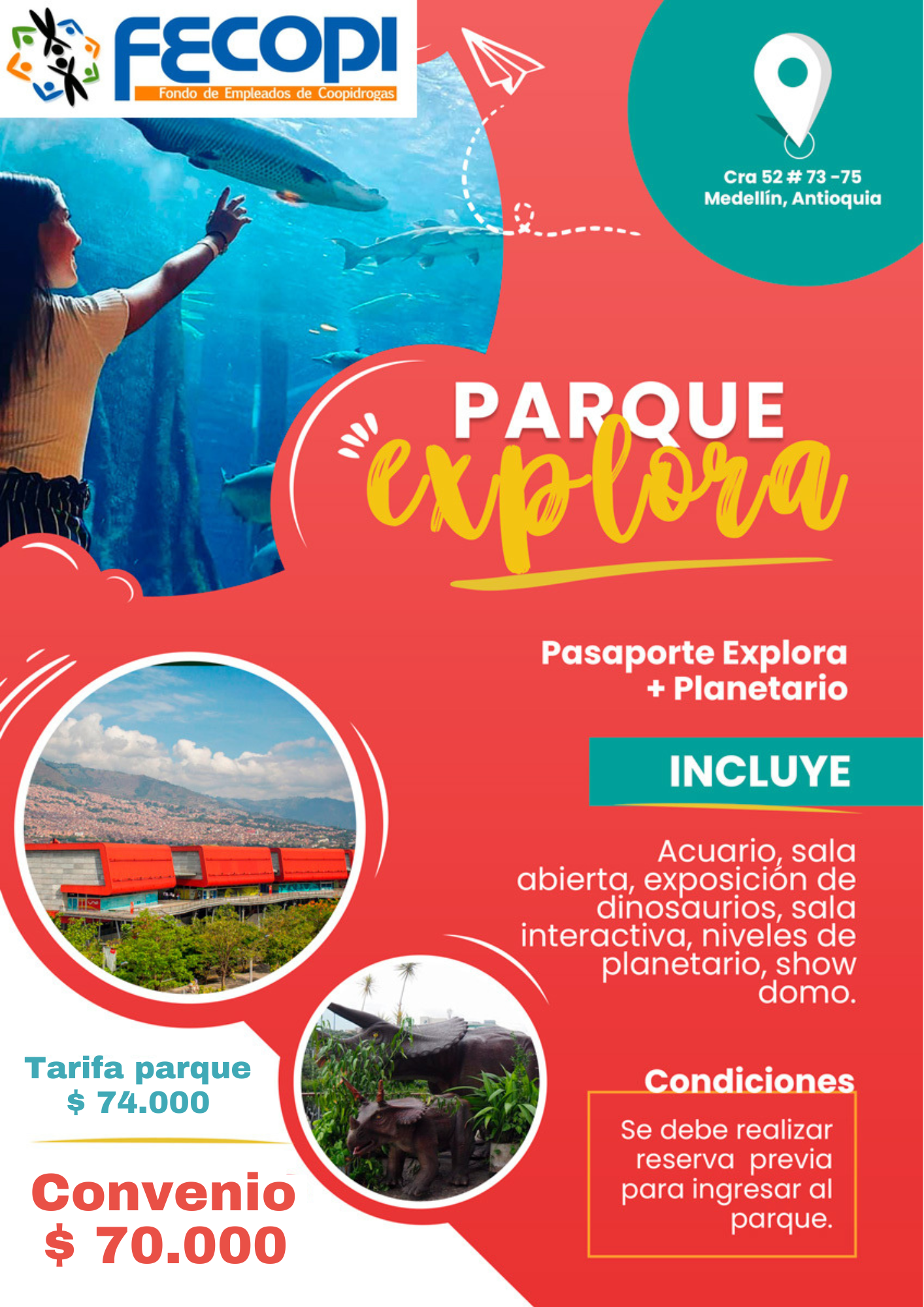 PARQUE EXPLORA 2026